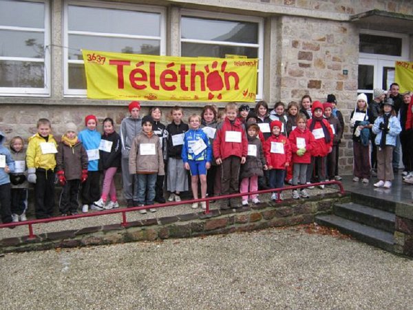 photo AS Usep participant au Téléthon
